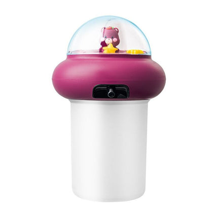 Fialový dávkovač mýdla pro děti