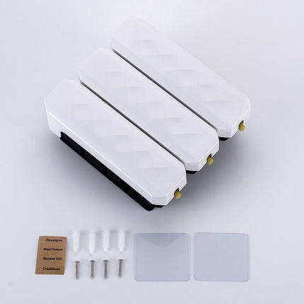 Bílý designový dávkovač mýdla na zeď