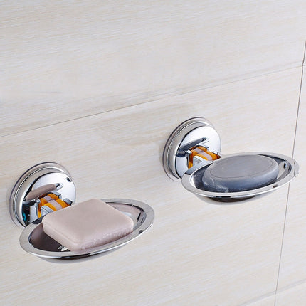 Kulatá nerezová mýdlenka s přísavkou