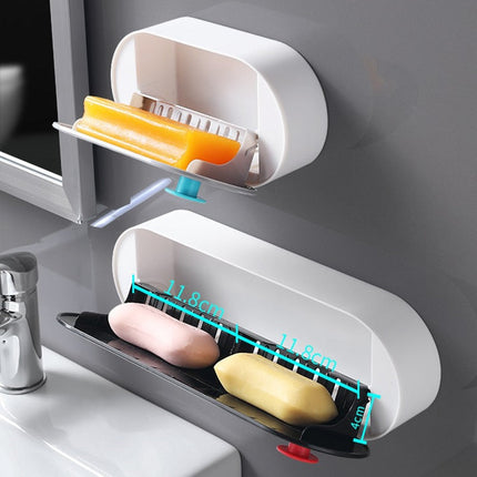 Nástěnný designový dávkovač na tuhé mýdlo