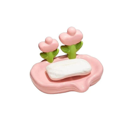 Originální mýdlenka ve tvaru květiny