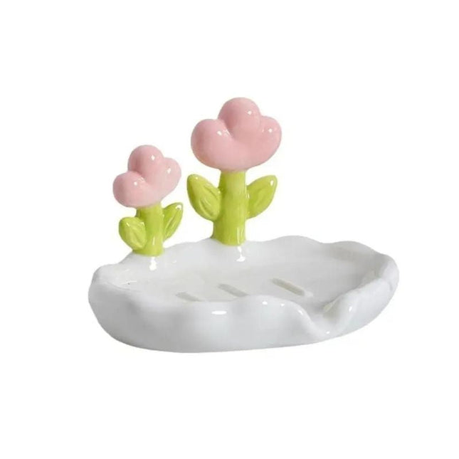 Originální mýdlenka ve tvaru květiny