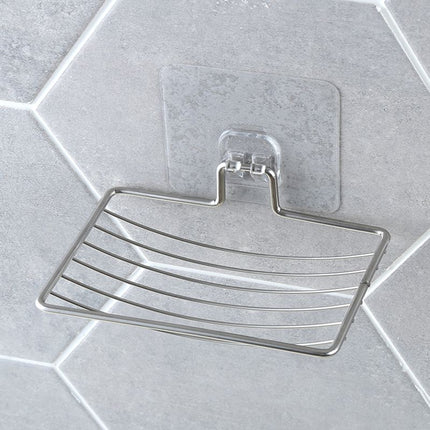 Samolepicí nerezový držák na mýdlo