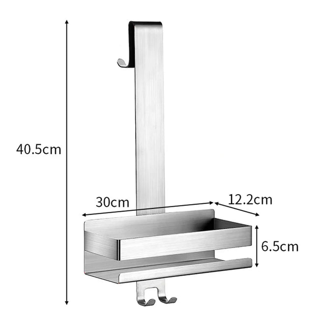 Závěsná nerezová polička do sprchy