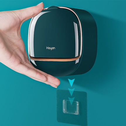 Moderní nástěnná mýdlenka s odklápěcím krytem