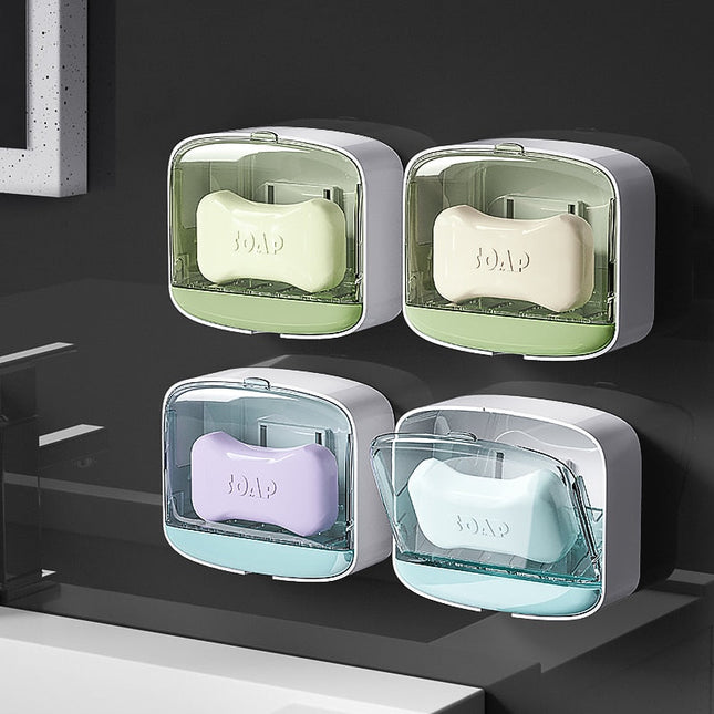 Nástěnná samolepicí krabička na mýdlo