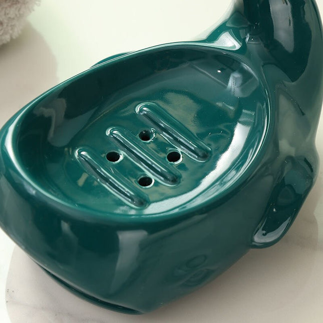 Keramická mýdlenka ve tvaru velryby