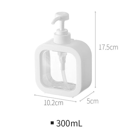 Bílý dávkovač na tekuté mýdlo 300ml