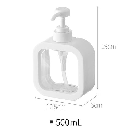 Bílý dávkovač na tekuté mýdlo 300ml