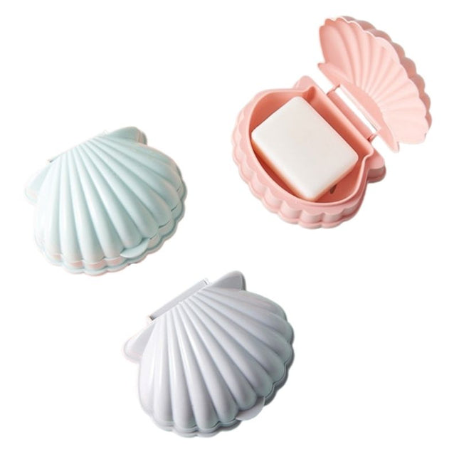 Cestovní krabička na mýdlo mušle