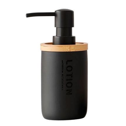 Dávkovač mýdla z pryskyřice a bambusu