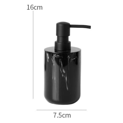 Dávkovač na mýdlo z černého mramoru