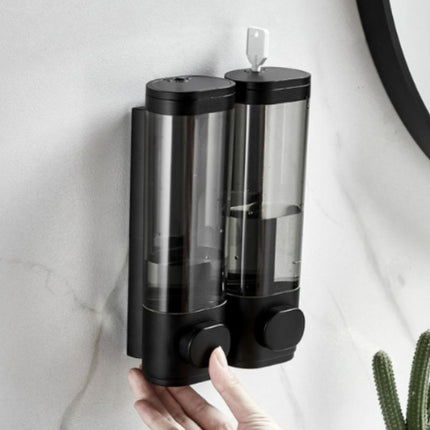 Průhledný nástěnný dávkovač na tekuté mýdlo