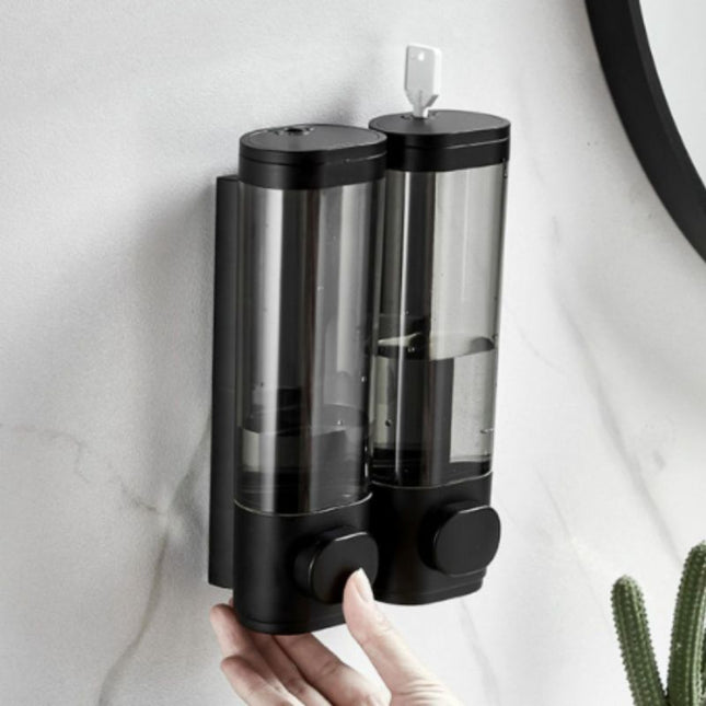 Průhledný nástěnný dávkovač na tekuté mýdlo