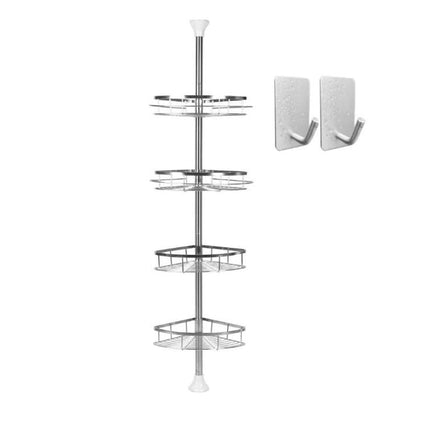 Nerezová teleskopická polička do rohu