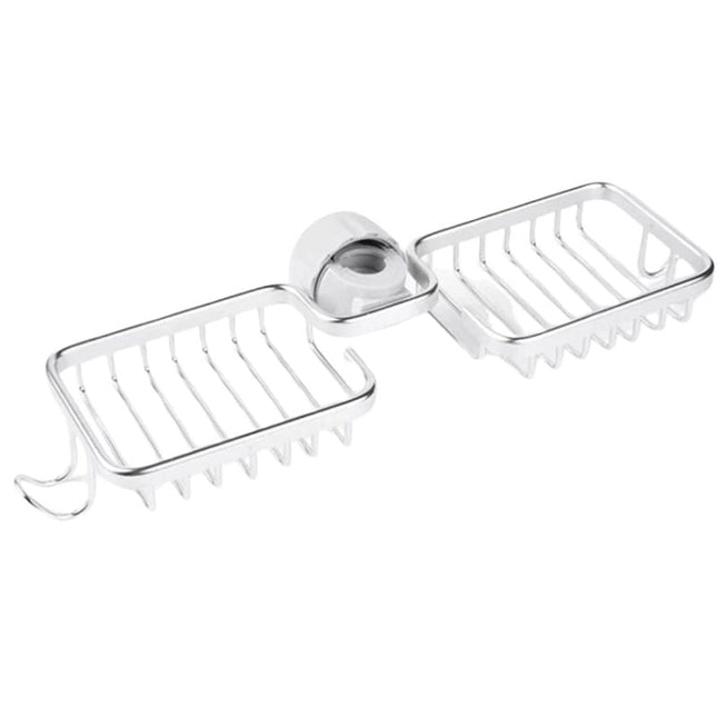 Dvojitý košík na sprchovou baterii