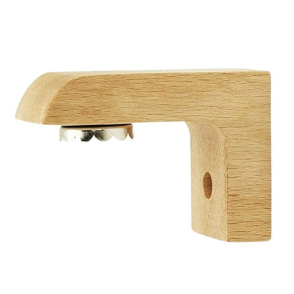 Nástěnný dřevěný držák s magnetem