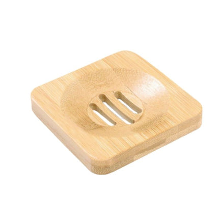 Čtvercová bambusová miska na mýdlo