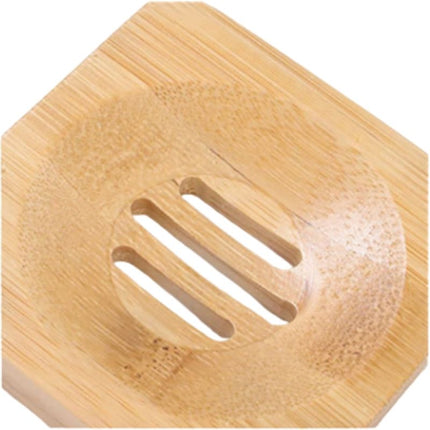 Čtvercová bambusová miska na mýdlo