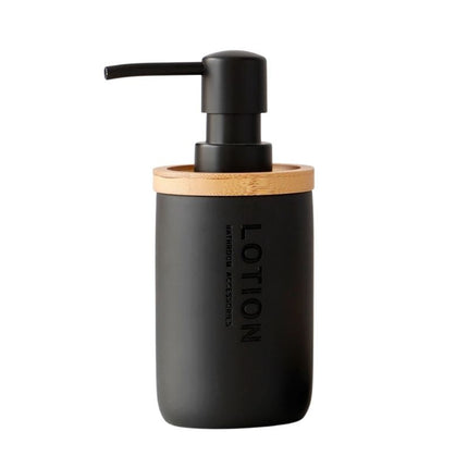 Černá mýdlenka s bambusovou vložkou