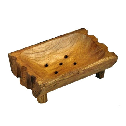 Ručně vyráběná dřevěná rustikální mýdlenka