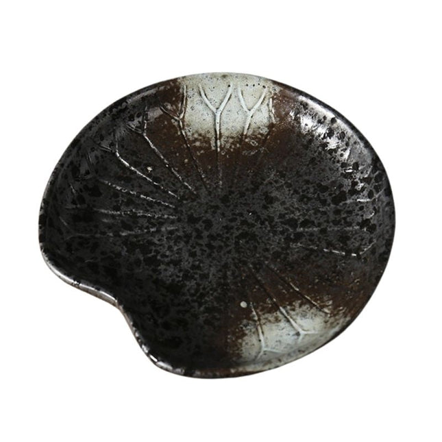 Černá keramická miska na mýdlo