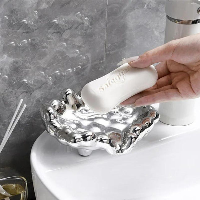 Designová mýdlenka na umyvadlo Cloudy