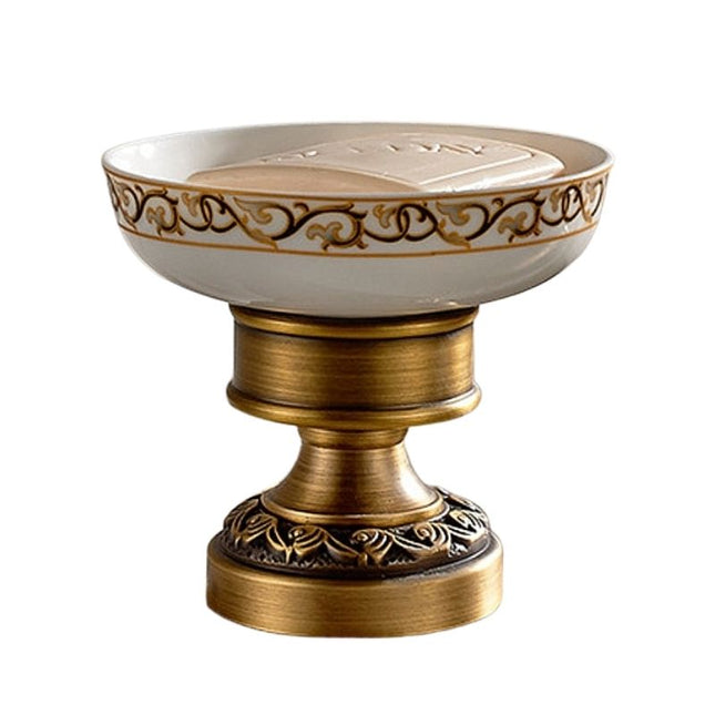 Stolní retro mýdlenka měděná barva