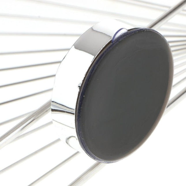 Rohová nerezová polička do sprchy