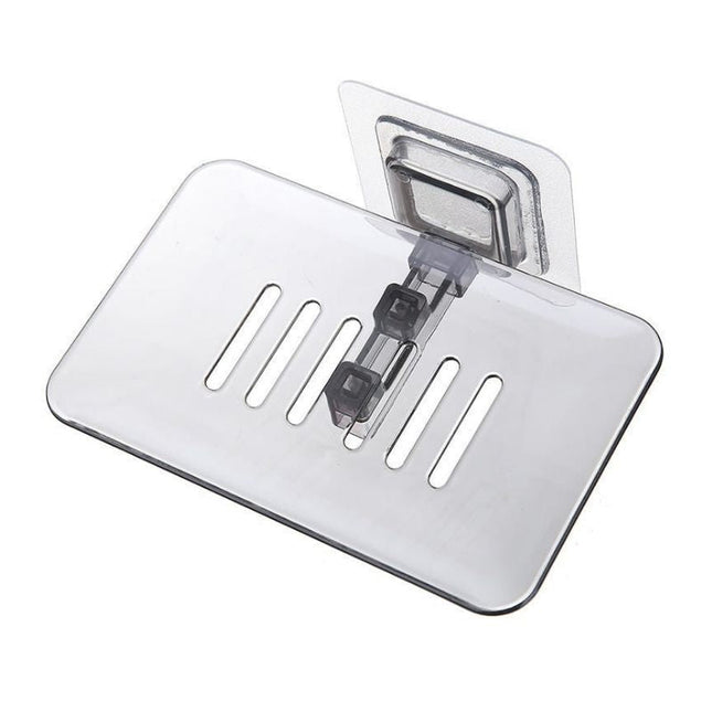 Samolepicí plastová mýdlenka do sprchy