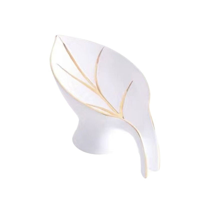 Keramická mýdlenka ve tvaru listu