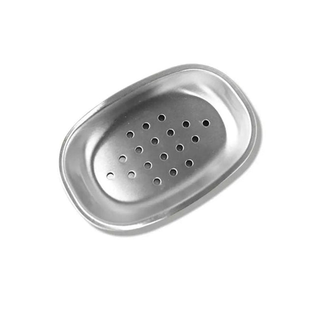 Jednoduchá nerezová mýdlenka s odtokem