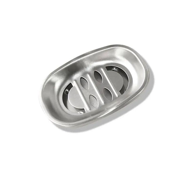 Jednoduchá nerezová mýdlenka s odtokem