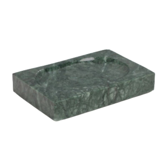 Mýdlenka ze zeleného přírodního mramoru