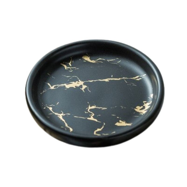 Kulatá mýdlenka s mramorovým efektem