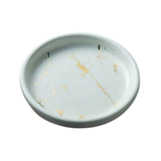 Kulatá mýdlenka s mramorovým efektem