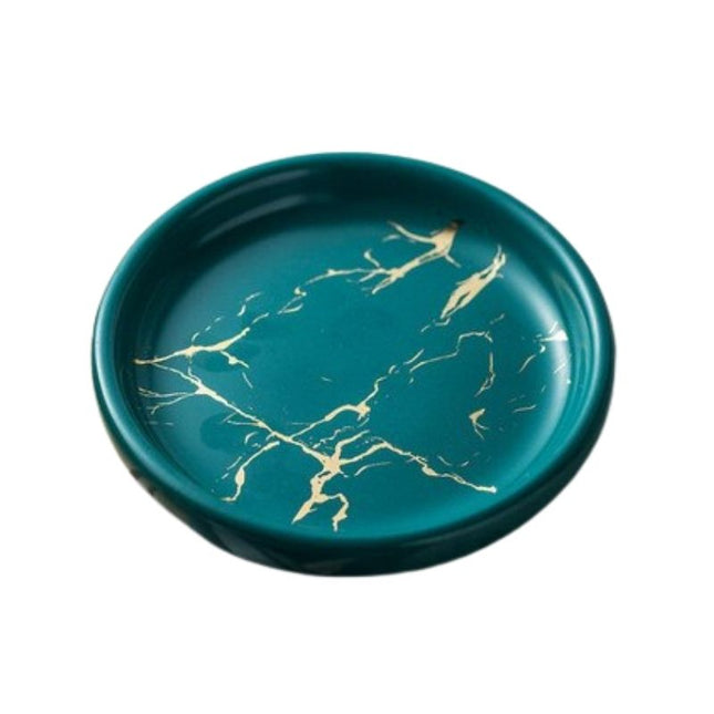 Kulatá mýdlenka s mramorovým efektem