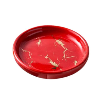 Kulatá mýdlenka s mramorovým efektem