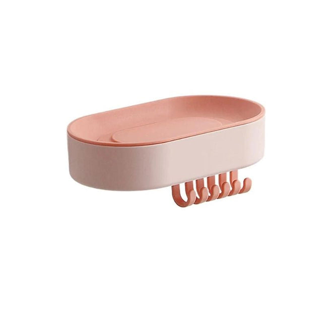 Nástěnná mýdlenka s praktickými háčky