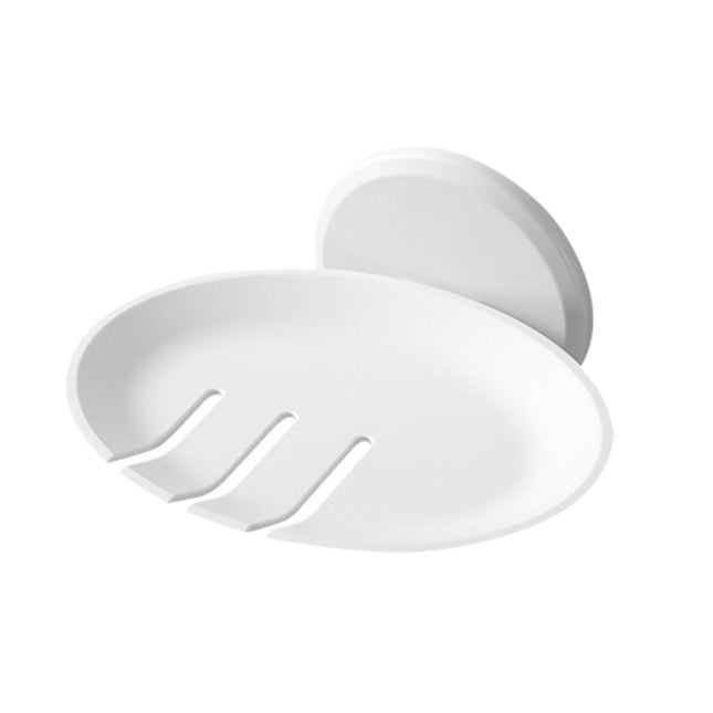 Nástěnný kulatý držák na mýdlo