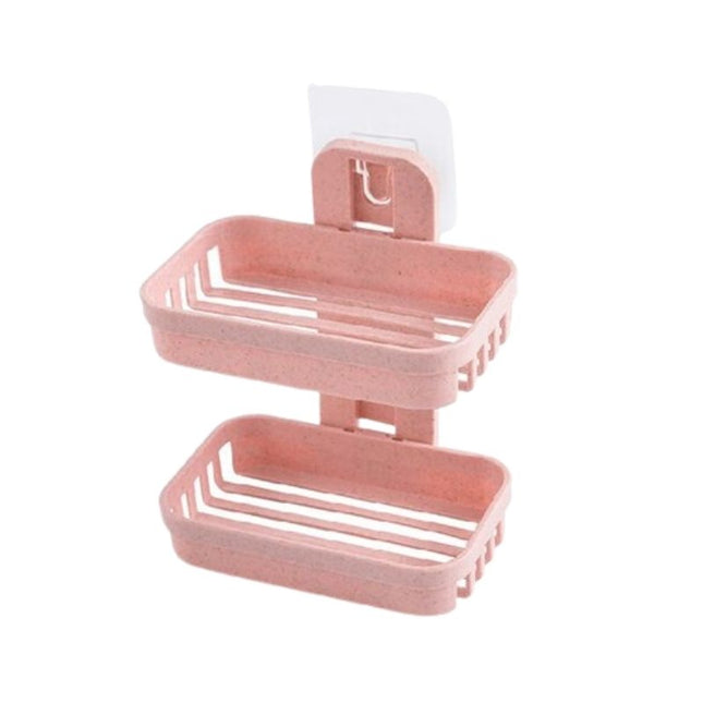 Dvojitá nástěnná mýdlenka do sprchy