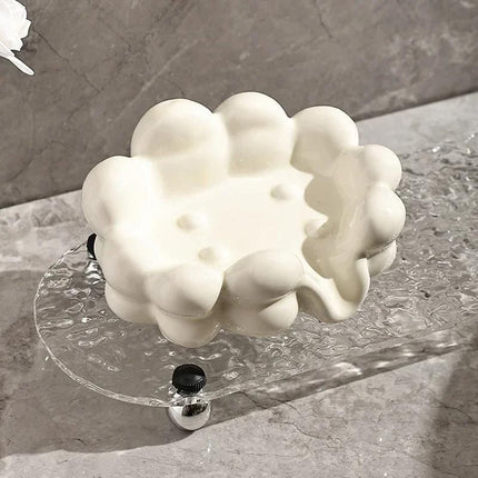 Designová mýdlenka ve tvaru mraku