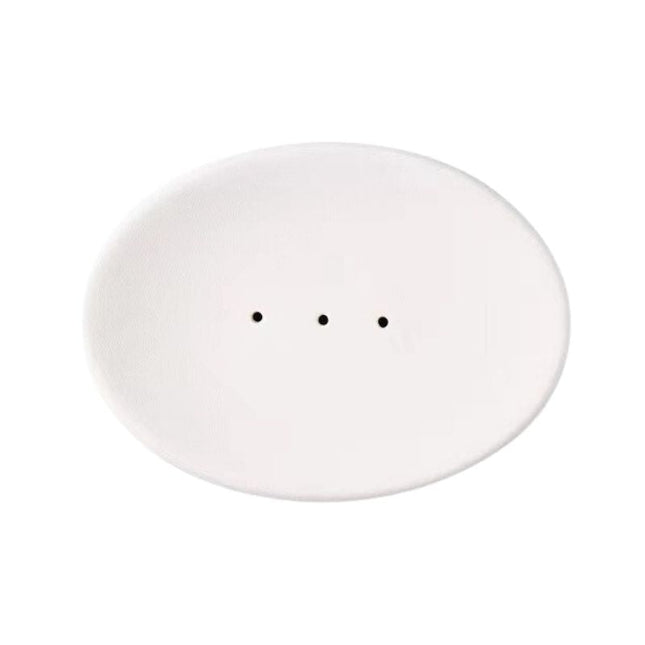 Oválná keramická mýdlenka s otvory