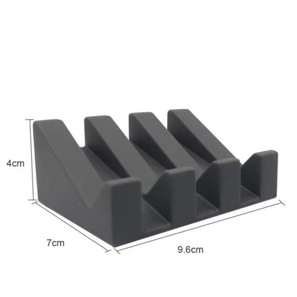 Protiskluzová silikonová podložka pod mýdlo