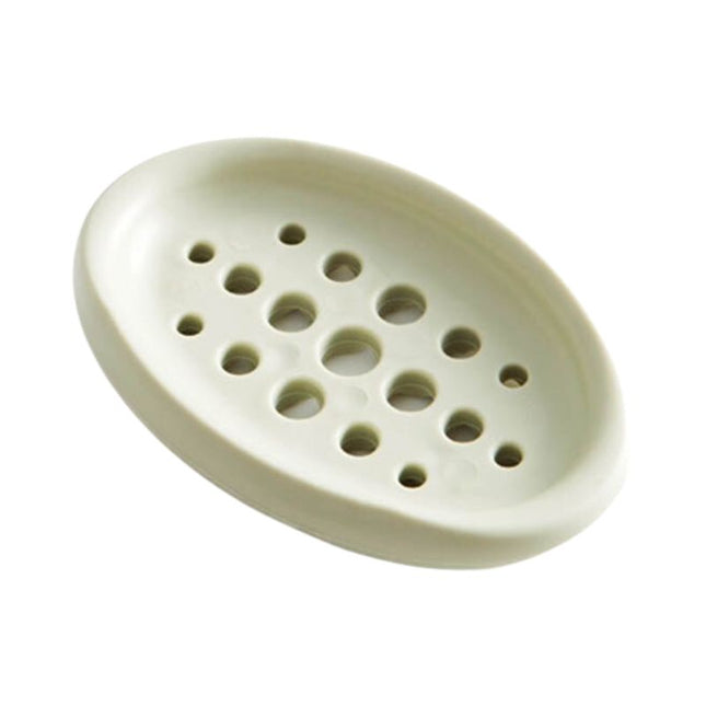 Oválná protiskluzová silikonová mýdlenka