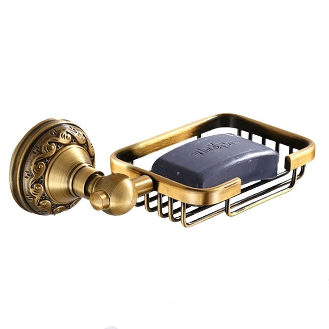 Retro nástěnný košík na mýdlo