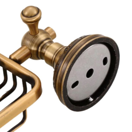 Retro nástěnný košík na mýdlo