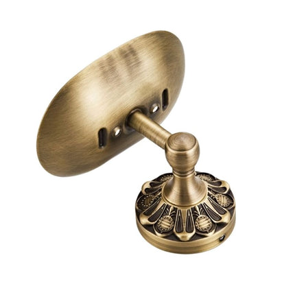 Nástěnná retro mýdlenka z mosazi