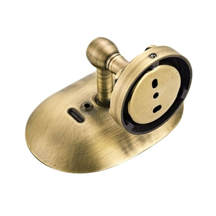 Nástěnná retro mýdlenka z mosazi